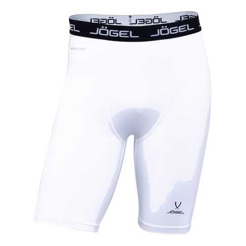 Jogel Шорты компрессионные Camp Tight Short PERFORMDRY JBL-1300-016, белый/черный - L в Интерспорт