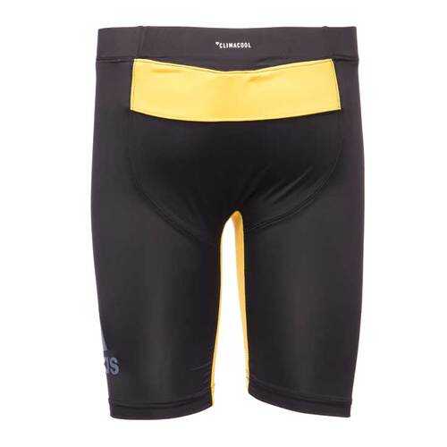 Шорты компрессионные Adidas Training Vale Tudo Short MMA черно-желтые S в Интерспорт