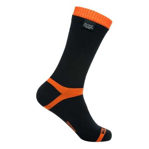 Носки DexShell Waterproof Hytherm PRO 2018 черно-оранжевые, размер 39-42 в Интерспорт
