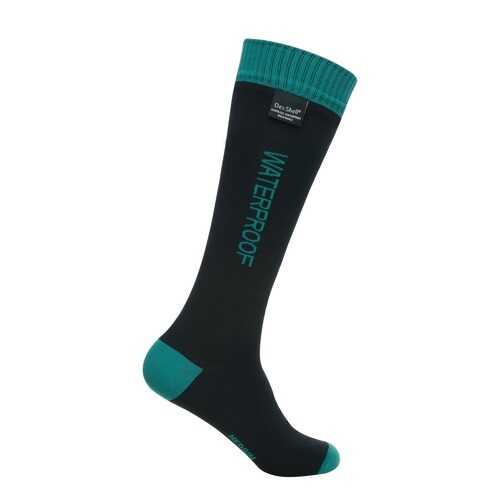 Носки DexShell Waterproof Wading Sea Green 2018 черно-зеленые, размер 43-46 в Интерспорт