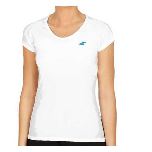 Футболка Babolat Core, white, XS INT в Интерспорт