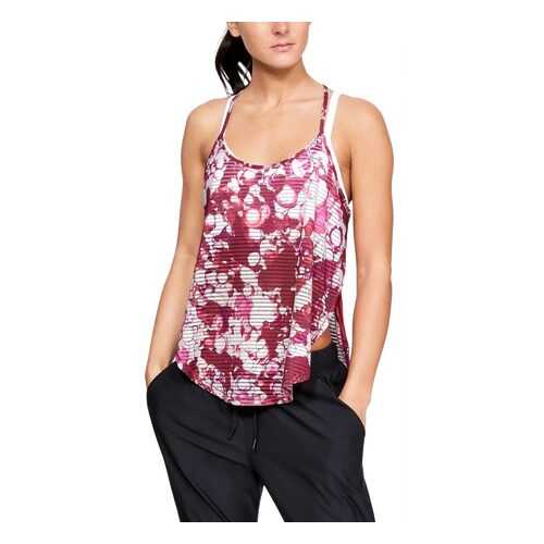 Майка Under Armour Sport Print, 671 розовая, XS в Интерспорт