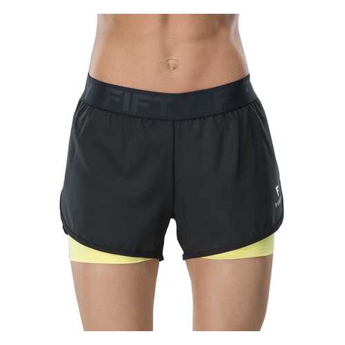 Шорты Fifty FA-WS-0103, black/yellow, L INT в Интерспорт