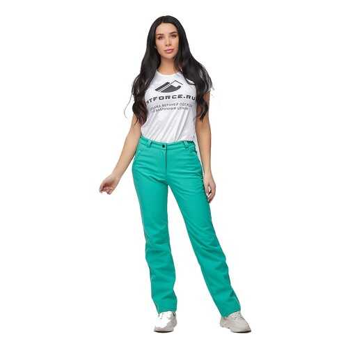 Спортивные брюки MtForce 1851Br, бирюзовые, 50 RU в Интерспорт