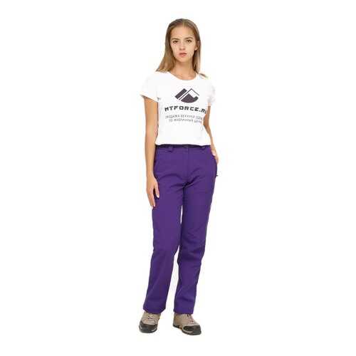 Спортивные брюки MtForce 1851F, фиолетовые, 48 RU в Интерспорт