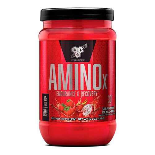 BSN аминокислотный комплекс Amino X 1010 г, 70 порций клубника/апельсин в Интерспорт