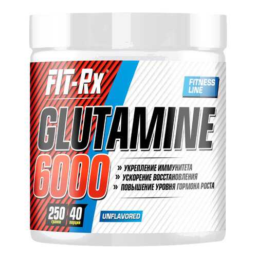 FIT-Rx Glutamine 6000 250 г без вкуса в Интерспорт