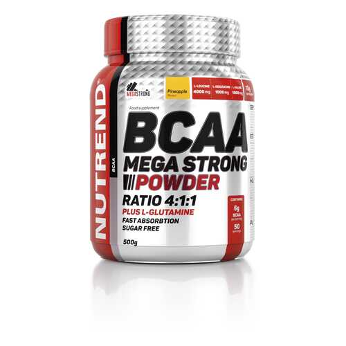 Nutrend BCAA Mega Strong 500 г ананас в Интерспорт