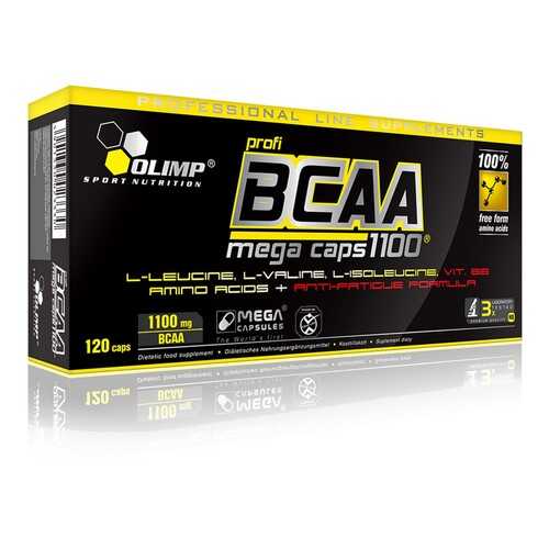Olimp BCAA Mega Caps 120 капсул без вкуса в Интерспорт