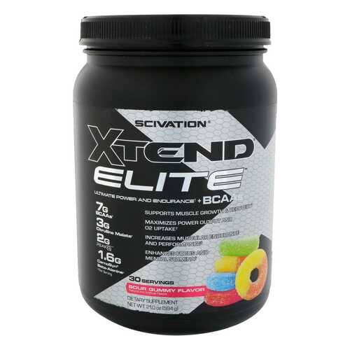 Scivation BCAA Xtend Elite 585 г кислая жвачка в Интерспорт