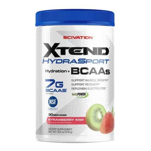 Scivation Xtend HydraSport BCAA 345 г клубника/киви в Интерспорт
