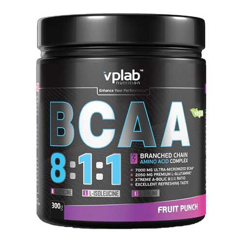 VPLab BCAA 300 г fruit punch в Интерспорт