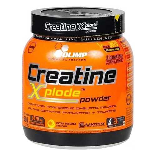 Olimp Creatine Xplode Powder 500 г orange в Интерспорт