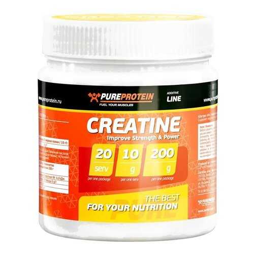 PureProtein Creatine With Transport System 200 г апельсин в Интерспорт