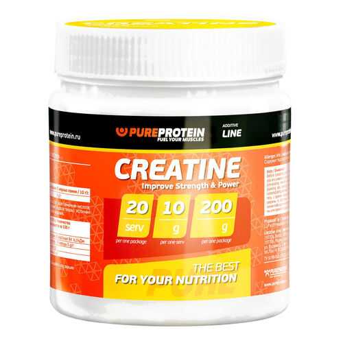 PureProtein Creatine With Transport System 200 г лимон в Интерспорт