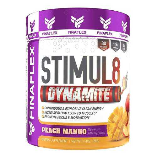 Finaflex Stimul8 Dynamite 126 г (вкус: peach mango) в Интерспорт