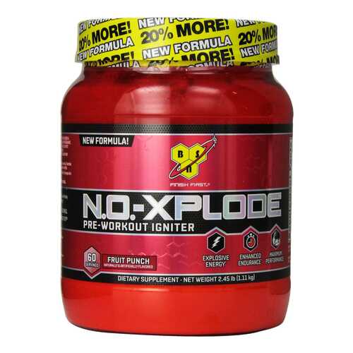 Предтренировочный комплекс BSN NO-Xplode 3.0 1110 г ежевика в Интерспорт