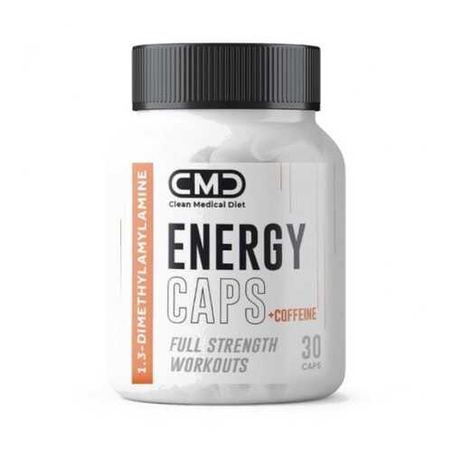 Предтренировочный комплекс CMD Flash Energy 50 mg + Caffeine 100 mg 30 капсул без вкуса в Интерспорт