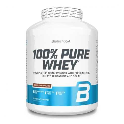 BioTech USA 100% Pure Whey (Шоколад, 2270 г) в Интерспорт