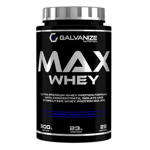 GALVANIZE Max Whey Protein 900 г Bourbon Vanilla в Интерспорт