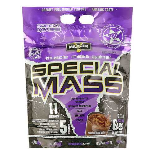 Гейнер Maxler Special Mass Gainer 2700 г Chocolate Peanut Butter в Интерспорт