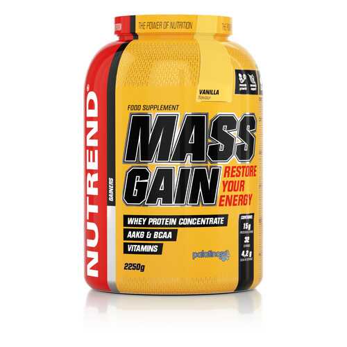 Гейнер NUTREND Mass Gain (2.3 кг) ваниль в Интерспорт