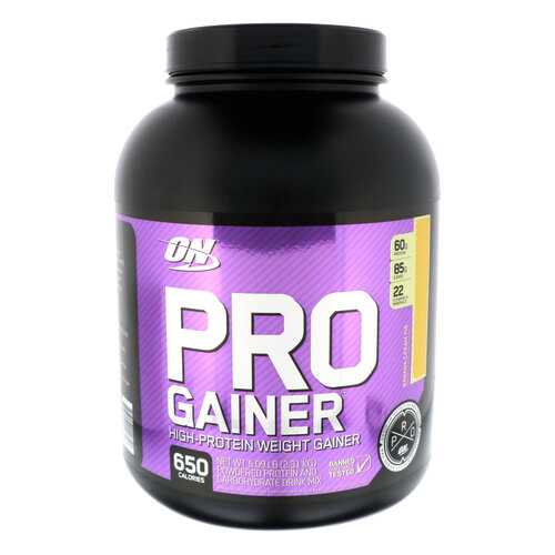 Гейнер Optimum Nutrition Pro Gainer 2310 г Banana Cream Pie в Интерспорт