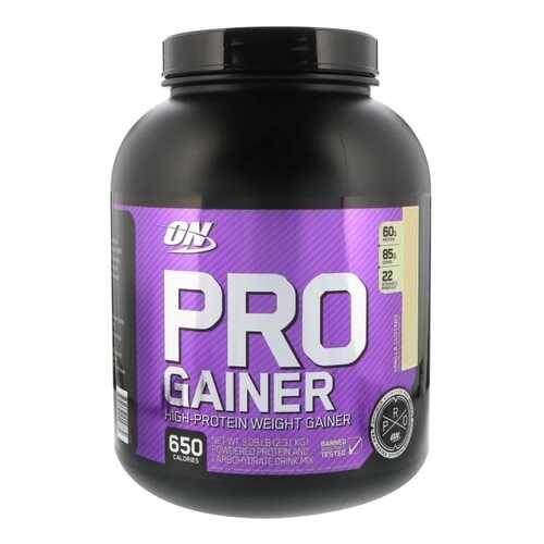 Гейнер Optimum Nutrition Pro Gainer 2310 г Vanilla Custard в Интерспорт