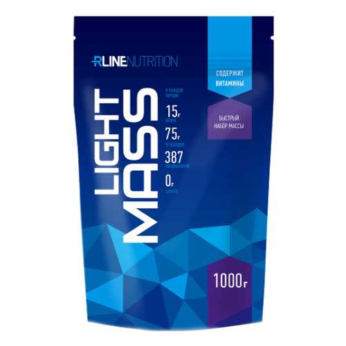 Гейнер Rline Light Mass 1000 г банан в Интерспорт