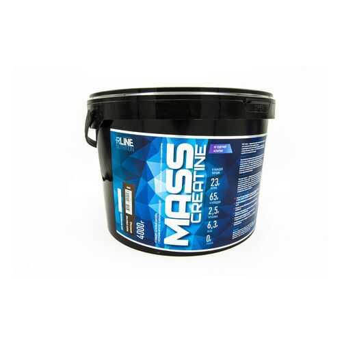 Гейнер Rline Mass + Creatine 4000 г шоколад в Интерспорт