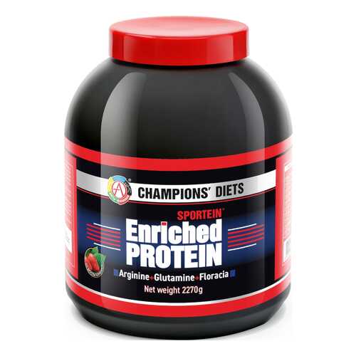 Протеин АКАДЕМИЯ-Т Sportein Enriched Protein 2270 г Strawberry в Интерспорт