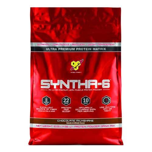 Протеин BSN Syntha-6 4540 г Chocolate в Интерспорт