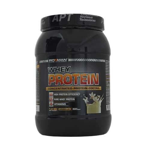 Протеин Ironman Whey Protein 1000 г Vanilla в Интерспорт