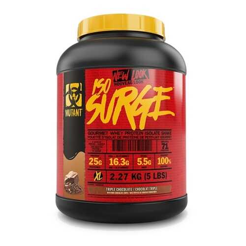 Протеин Mutant Iso Surge 2270 г Triple Chocolate в Интерспорт