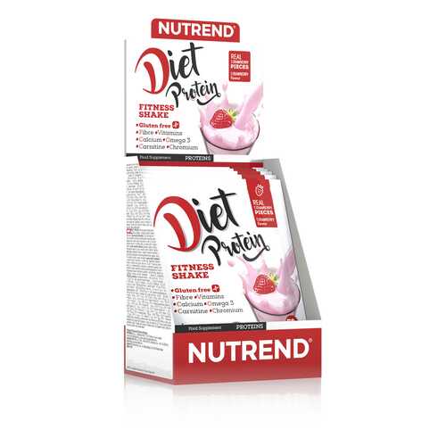 Протеин NUTREND Diet Protein (5 пак x 50 г) клубника в Интерспорт