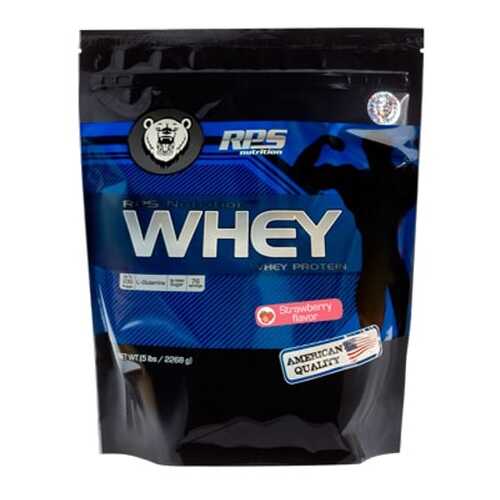 Протеин RPS Nutrition Whey Protein 2268 г Strawberry в Интерспорт