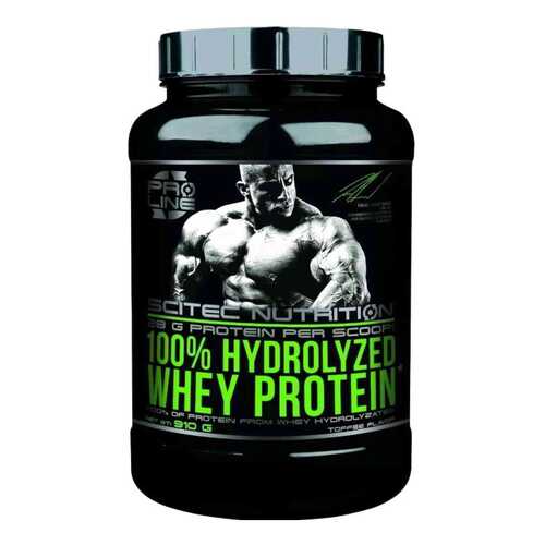 Протеин Scitec Nutrition Hydrolyzed Whey Protein 910 г Toffee в Интерспорт