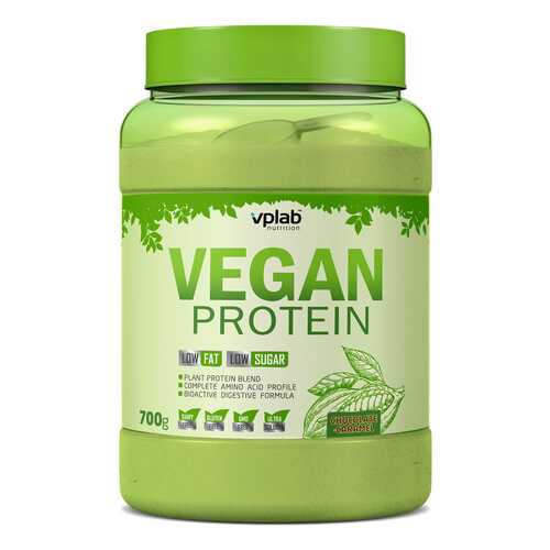 Протеин VPLab Vegan Protein 700 г Chocolate-Caramel в Интерспорт