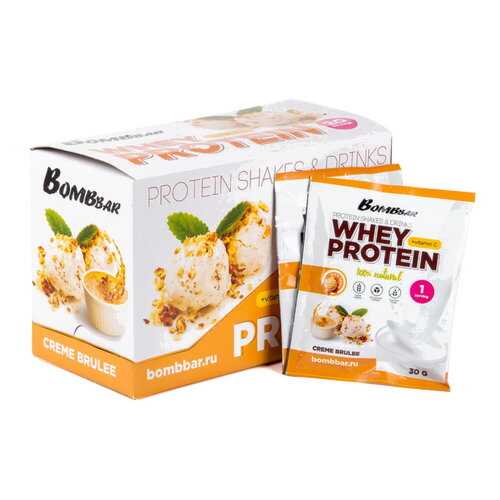 Сывороточный протеин Bombbar Whey Protein (30 г) 20 шт. в Интерспорт