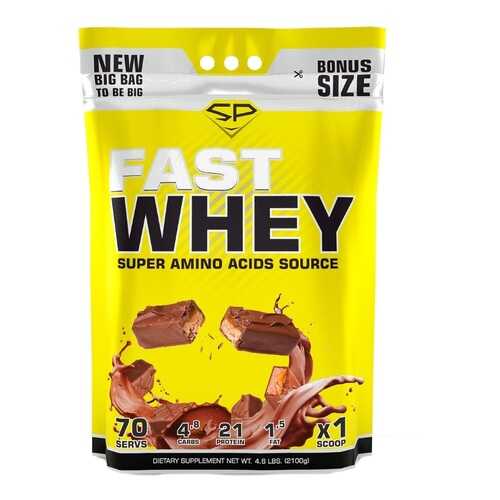 Сывороточный протеин Fast Whey, 2100 г, Марс, SteelPower в Интерспорт