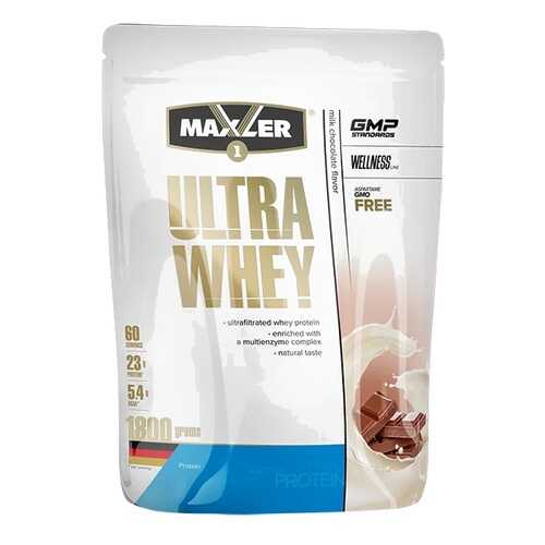 Сывороточный протеин Maxler Ultra Whey (молочный шоколад), 1800 г в Интерспорт