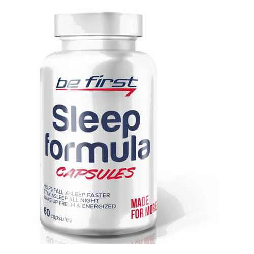 Be First Sleep Formula (60 капсул) - формула сна в капсулах в Интерспорт
