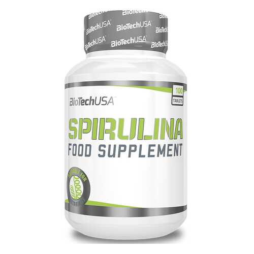 BioTech Spirulina 100 таблеток в Интерспорт