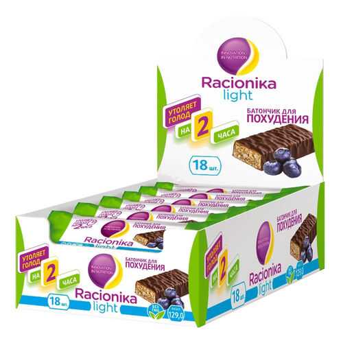 Батончик Racionika Diet 18 60 г, 18 шт., банан в Интерспорт