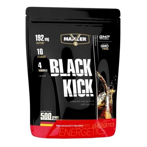 Энергетический напиток Maxler EU Black Kick 500 г, кола в Интерспорт