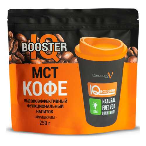 Энергетик IQ Booster MCT Coffee Irish Cream 250 г в Интерспорт