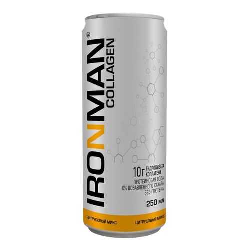 IRONMAN Напиток COLLAGEN (Цитрусовый микс) (0,25 л) в Интерспорт