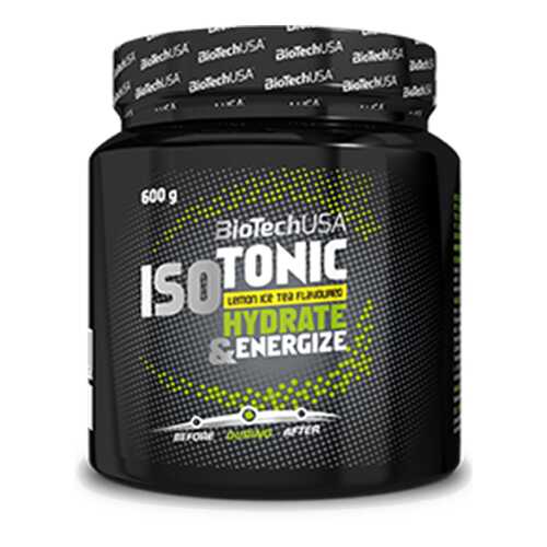 Изотоник BioTech ISOtonic 600 г, лимонный чай со льдом в Интерспорт