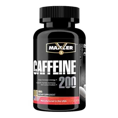 Maxler Usa Caffeine 200 мг 100 капсул в Интерспорт