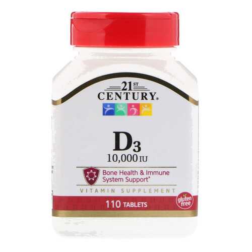 21st Century D3 10000 IU 110 таблеток в Интерспорт